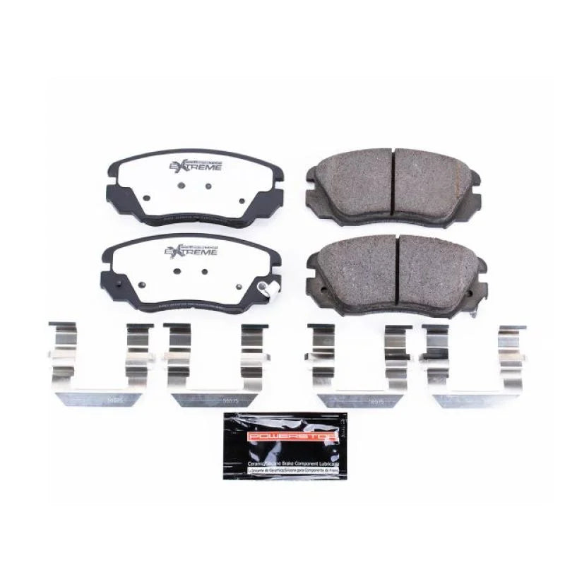 PowerStop Front Z26 Extreme Street Brake Pads w/Hardware fits 2010 Buick Allure / 2016-2019 Buick Cascada / 2012-2016 Buic...