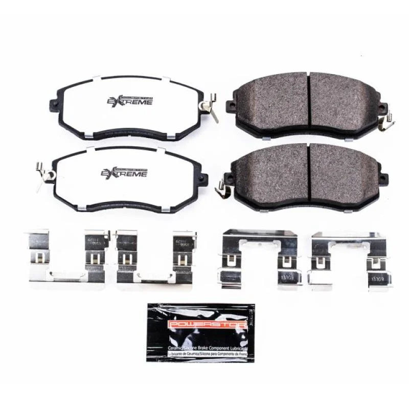 PowerStop Front Z26 Extreme Street Brake Pads w/Hardware fits 2013-2016 Scion FR-S / 2013-2024 Subaru BRZ LIMITED / 2013-2...