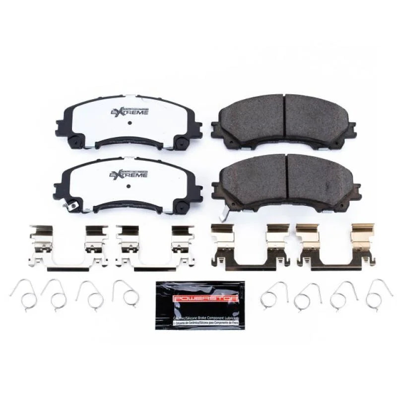 PowerStop Front Z26 Extreme Street Brake Pads w/Hardware fits 2014-2022 Infiniti Q50 / 2017-2022 Infiniti Q60 / 2016 2017 ...