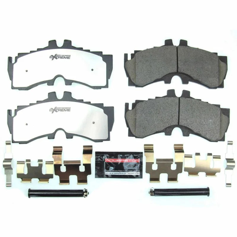 PowerStop Front Z26 Extreme Street Brake Pads w/Hardware fits 2018-2024 Lexus LC500 / 2018-2023 Lexus LC500H / 2018-2023 L...