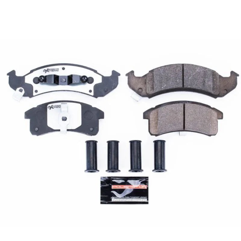 PowerStop Front Z26 Extreme Street Brake Pads w/Hardware fits Buick LeSabre / 1994-1999 Buick LeSabre Custom / 1994-1996 B...