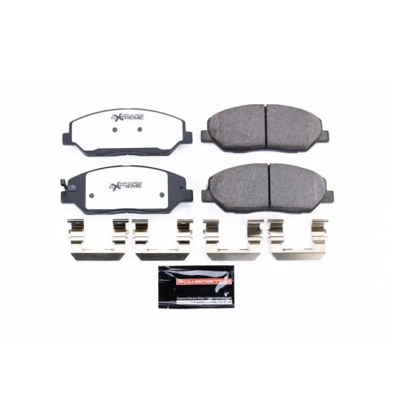 PowerStop Front Z26 Extreme Street Brake Pads w/Hardware fits Hyundai Genesis / 2009-2011 Hyundai Genesis 3.8 - Main Produ...