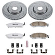 Load image into Gallery viewer, PowerStop Front Z26 Street Brake Kit fits 2005-2012 Infiniti FX35 / 2013 Infiniti FX37 / 2005-2008 Infiniti FX45 / 2014 In...