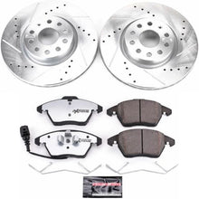 Load image into Gallery viewer, PowerStop Front Z26 Street Brake Kit fits 2006-2013 Audi A3 / 2006-2013 Audi A3 Quattro / 2008 2009 Audi TT / 2009-2015 Au...