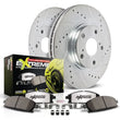 Load image into Gallery viewer, PowerStop Front Z26 Street Brake Kit fits 2015-2020 Dodge Challenger / Charger - Side View