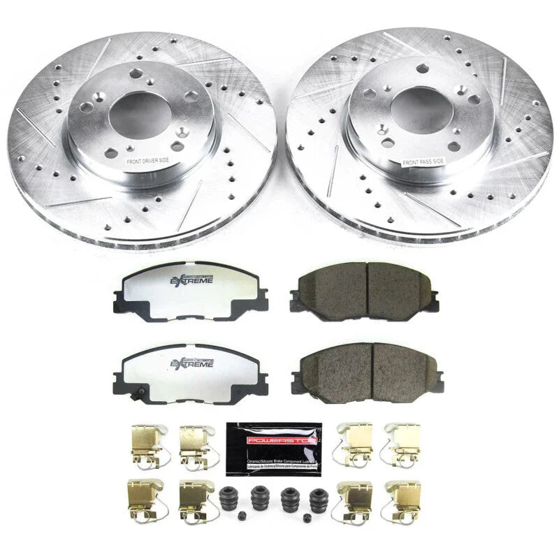 PowerStop Front Z26 Street Brake Kit fits 2022-2024 Honda Civic / 2019-2022 Honda Insight