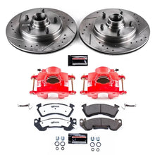 Load image into Gallery viewer, PowerStop Front Z26 Street Kit w/Cals fits 1991-1996 Chevrolet Caprice / 1994-1996 Chevrolet Impala