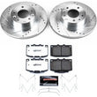 Load image into Gallery viewer, PowerStop Front Z26 Street Warrior Brake Kit fits 1993-1995 Mazda Rx-7 - Main Product View