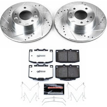 Load image into Gallery viewer, PowerStop Front Z26 Street Warrior Brake Kit fits 1993-1995 Mazda Rx-7 - Main Product View