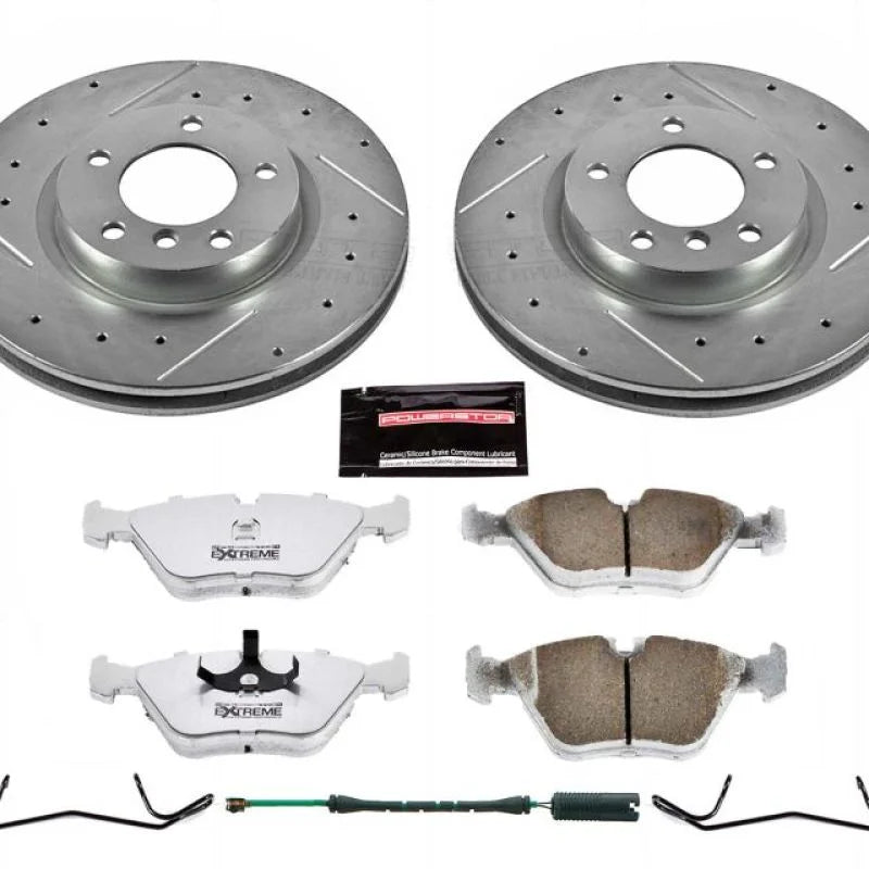 PowerStop Front Z26 Street Warrior Brake Kit fits 1995-2002 BMW M3 / Z3 - Main Product View