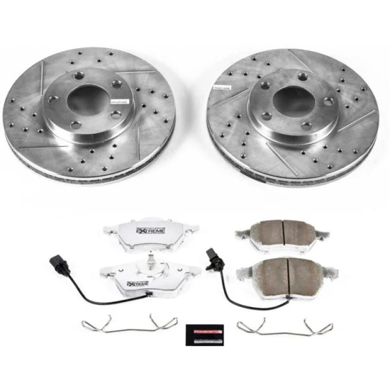 PowerStop Front Z26 Street Warrior Brake Kit fits 1998 Volkswagen Passat Gls - Main Product View