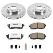 Load image into Gallery viewer, PowerStop Front Z26 Street Warrior Brake Kit fits 2003-2004 Infiniti G35 / 2004-2005 Infiniti G35 X / 2003-2005 Nissan 350...