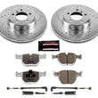 Load image into Gallery viewer, PowerStop Front Z26 Street Warrior Brake Kit fits 2003-2005 Land Rover Range Rover Hse - Main Product View