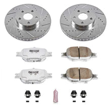 Load image into Gallery viewer, PowerStop Front Z26 Street Warrior Brake Kit fits 2005-2010 Scion TC / 2007-2008 Scion TC Spec / 2001-2005 Toyota Celica G...