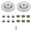 Load image into Gallery viewer, PowerStop Front Z26 Street Warrior Brake Kit fits 2006-2013 Chevrolet Corvette - Main Product View