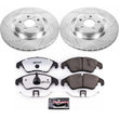 Load image into Gallery viewer, PowerStop Front Z26 Street Warrior Brake Kit fits 2008-2011 Audi S4 / S5 - Main Product View