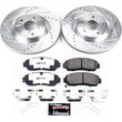 Load image into Gallery viewer, PowerStop Front Z26 Street Warrior Brake Kit fits 2011-2014 Honda Odyssey EX - Main Product View