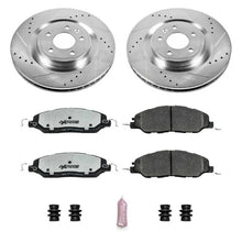 Load image into Gallery viewer, PowerStop Front Z26 Street Warrior Brake Kit fits 2013-2014 Ford Mustang / 2011-2014 Ford Mustang GT - Main Product View