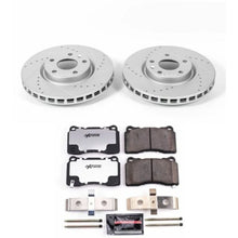 Load image into Gallery viewer, PowerStop Front Z26 Street Warrior Brake Kit fits 2014-2016 Chevrolet Corvette Stingray - Main Product View