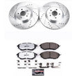 Load image into Gallery viewer, PowerStop Front Z26 Street Warrior Brake Kit fits 2014-2018 Subaru Forester / 2005-2014 Subaru Legacy / 2010-2014 Subaru O...