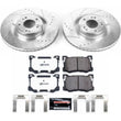 Load image into Gallery viewer, PowerStop Front Z26 Street Warrior Brake Kit fits 2015-2016 Hyundai Genesis 3.8 / 2016-2017 Kia K900 V6 Luxury - Main Prod...