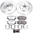 Load image into Gallery viewer, PowerStop Front Z26 Street Warrior Brake Kit fits 2017 Buick Regal / 2010-2015 Chevrolet Camaro LS / 2010-2011 Saab 9-5 Ae...