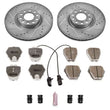 Load image into Gallery viewer, PowerStop Front Z26 Street Warrior Brake Kit fits Audi A6 / 2000-2004 Audi A6 Quattro / 2002-2003 Audi S6 - Main Product View