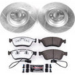 Load image into Gallery viewer, PowerStop Front Z26 Street Warrior Brake Kit fits Audi A6 / 2009-2011 Audi A6 Quattro Avant / 2003-2010 Audi A8 Quattro / ...