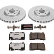 Load image into Gallery viewer, PowerStop Front Z26 Street Warrior Brake Kit fits Chevrolet Corvette / 2015-2019 Chevrolet Corvette Stingray - Main Produc...