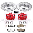 Load image into Gallery viewer, PowerStop Front Z26 Street Warrior Brake Kit w/Calipers fits 1999 Nissan Maxima Gle