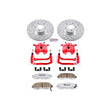Load image into Gallery viewer, PowerStop Front Z26 Street Warrior Brake Kit w/Calipers fits 1999-2004 Acura RL Premium
