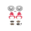 Load image into Gallery viewer, PowerStop Front Z26 Street Warrior Brake Kit w/Calipers fits 1999-2010 Volkswagen Beetle / 1999-2006 Volkswagen Golf / 199...