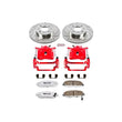 Load image into Gallery viewer, PowerStop Front Z26 Street Warrior Brake Kit w/Calipers fits 2001-2005 Honda Civic