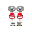 Load image into Gallery viewer, PowerStop Front Z26 Street Warrior Brake Kit w/Calipers fits 2002-2011 Honda CR-V / Element