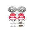 Load image into Gallery viewer, PowerStop Front Z26 Street Warrior Brake Kit w/Calipers fits 2003-2004 Ford Mustang