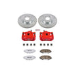 Load image into Gallery viewer, PowerStop Front Z26 Street Warrior Brake Kit w/Calipers fits 2004-2011 Mazda Rx-8