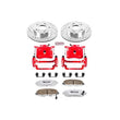 Load image into Gallery viewer, PowerStop Front Z26 Street Warrior Brake Kit w/Calipers fits 2006-2011 Honda Civic DX