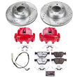 Load image into Gallery viewer, PowerStop Front Z26 Street Warrior Brake Kit w/Calipers fits 2007 BMW 328I / 2007 BMW 328XI