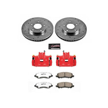 Load image into Gallery viewer, PowerStop Front Z26 Street Warrior Brake Kit w/Calipers fits 2007-2012 Dodge Caliber