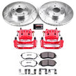 Load image into Gallery viewer, PowerStop Front Z26 Street Warrior Brake Kit w/Calipers fits 2011 Subaru Impreza 2.5I / 2012-2016 Subaru Impreza