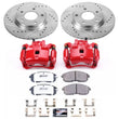 Load image into Gallery viewer, PowerStop Front Z26 Street Warrior Brake Kit w/Calipers fits 2013-2019 Nissan Sentra