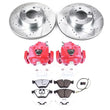Load image into Gallery viewer, PowerStop Front Z26 Street Warrior Brake Kit w/Calipers fits BMW X1 / 2013-2015 BMW X1 SDRIVE28I