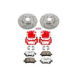 Load image into Gallery viewer, PowerStop Front Z26 Street Warrior Brake Kit w/Calipers fits Chevrolet Cobalt / 2005 2006 Chevrolet Cobalt SS / 2008 Chevr...