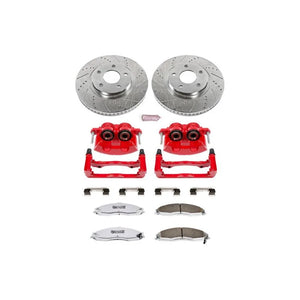 PowerStop Front Z26 Street Warrior Brake Kit w/Calipers fits 1998-2002 Chevrolet Camaro / 1998-2002 Pontiac Firebird