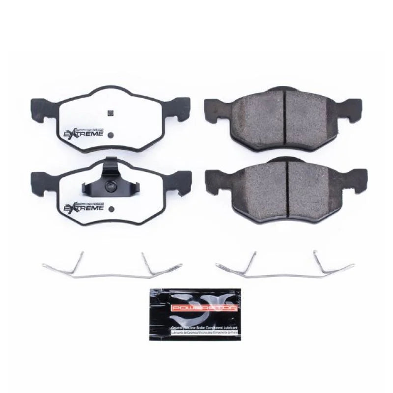 PowerStop Front Z36 & TOW Brake Pads w/Hardware fits Ford Escape / 2003-2007 Ford Escape LIMITED / 2001-2007 Ford Escape X...