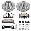 Load image into Gallery viewer, PowerStop Front Z36 &amp; Tow Brake Kit fits 1995-1999 Chevrolet C1500 / 1992-1999 Chevrolet C1500 Suburban / 1996-2002 Chevro...
