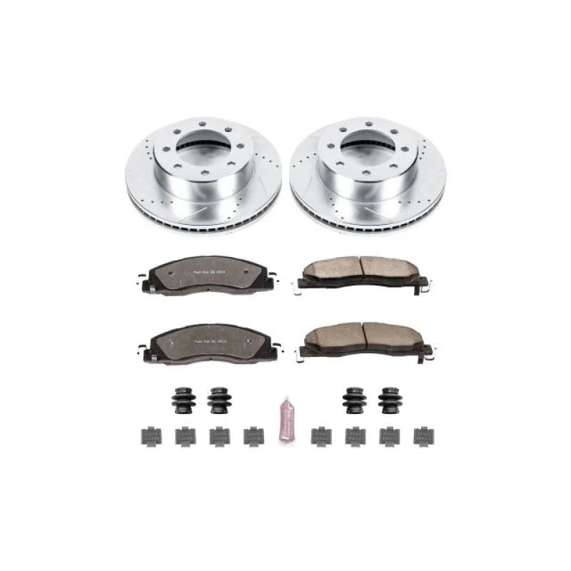 PowerStop Front Z36 & Tow Brake Kit fits 2009-2018 Ram 2500 / 2009 2010 2013-2018 Ram 3500 / 2012 Ram 1500 - Main Product ...