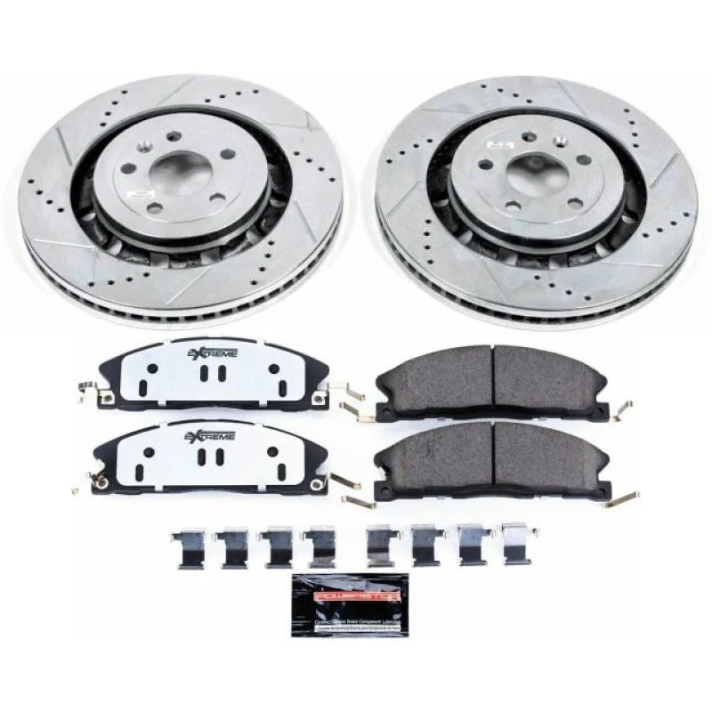 PowerStop Front Z36 & Tow Brake Kit fits 2013-2019 Ford Explorer / 2013-2019 Ford Flex / 2013-2019 Ford Police Interceptor...