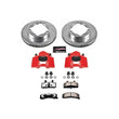 Load image into Gallery viewer, PowerStop Front Z36 &amp; Tow Brake Kit w/Calipers fits 1500 Chevrolet K1500 / 1994-1999 Chevrolet K1500 Suburban / 1988-2000 ...