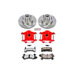 Load image into Gallery viewer, PowerStop Front Z36 &amp; Tow Brake Kit w/Calipers fits 1995-1997 Chevrolet Blazer / 1996 1997 Chevrolet Blazer LS / 1994-2003...